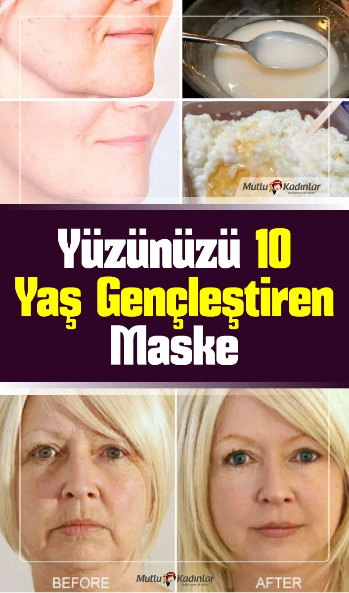Yüzünüzü 10 yaş gençleştiren yüz maskesi tarifi