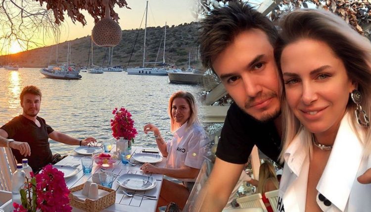 Mustafa Ceceli ve Selin İmer çifti tatile çıktı