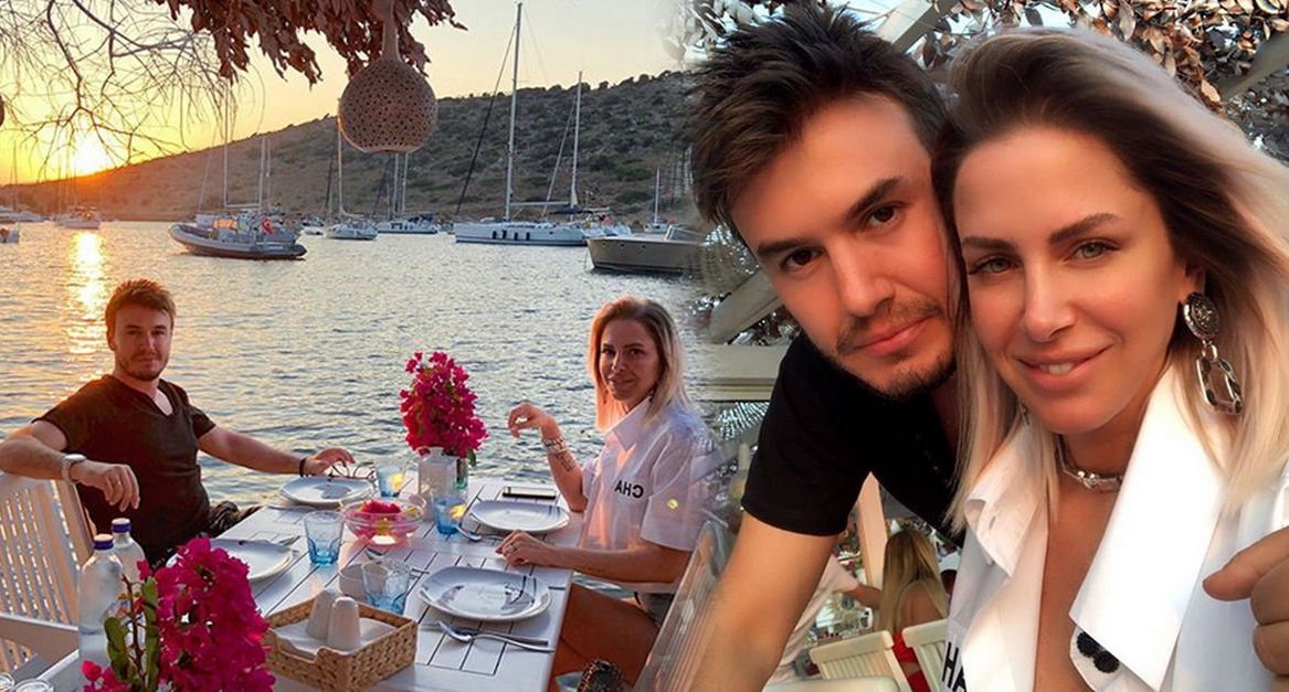 Mustafa Ceceli ve Selin İmer çifti tatile çıktı